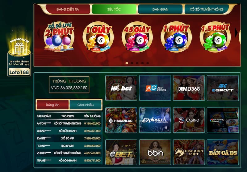 Giao diện thân thiện 
